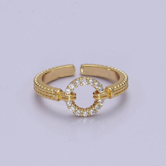 Gold Open Ring