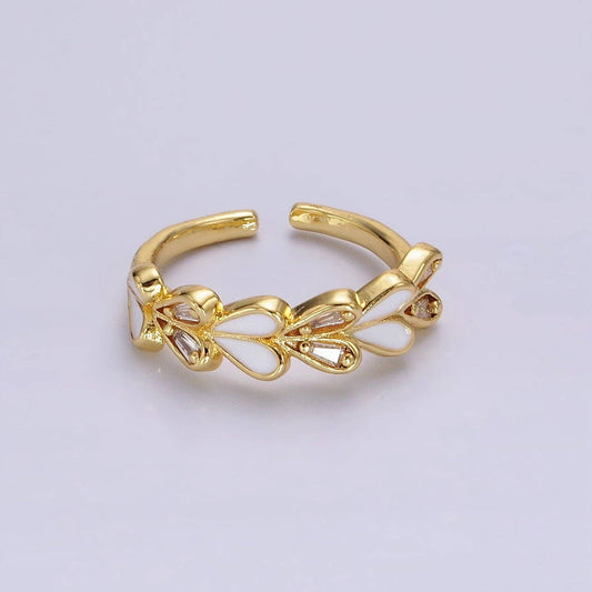 Heart Lined Ring