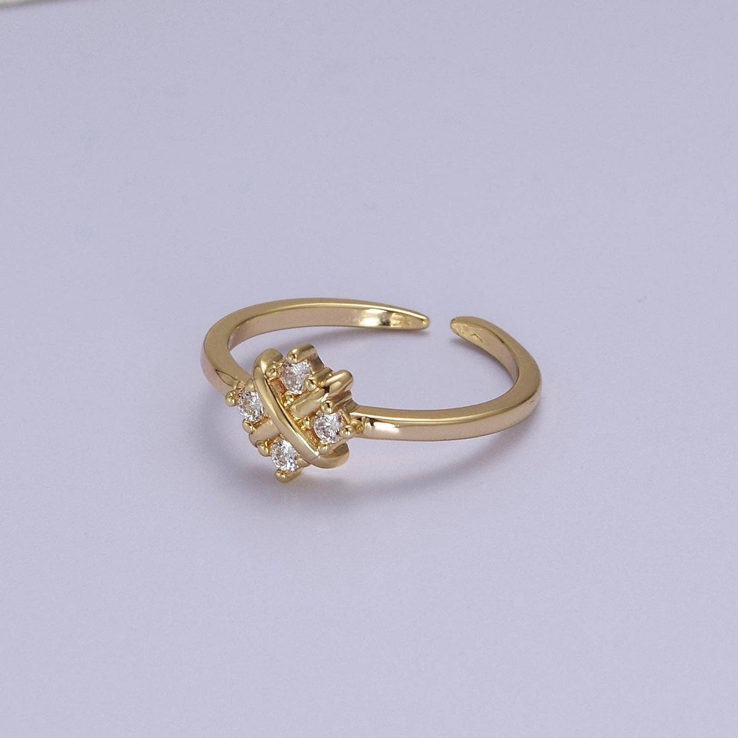 Gold Flower Ring