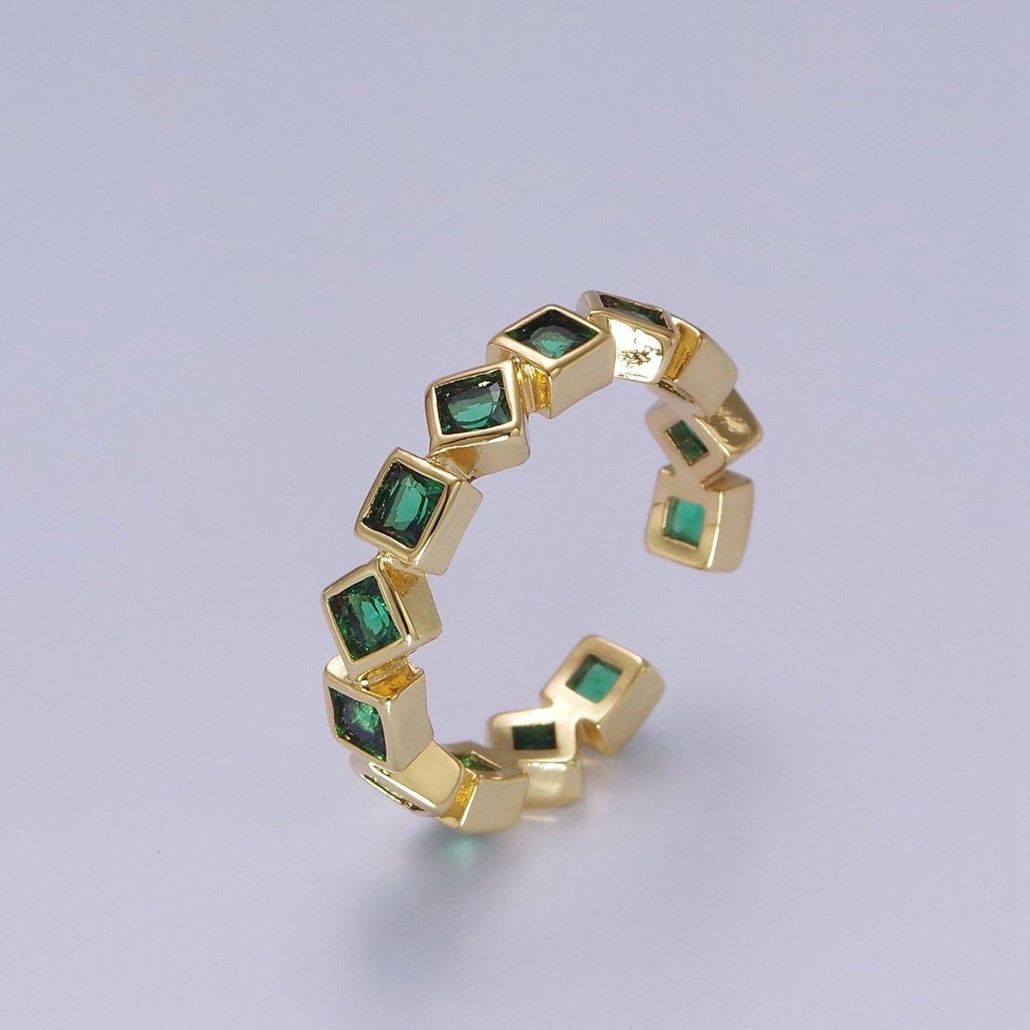 Dainty Emerald City Ring