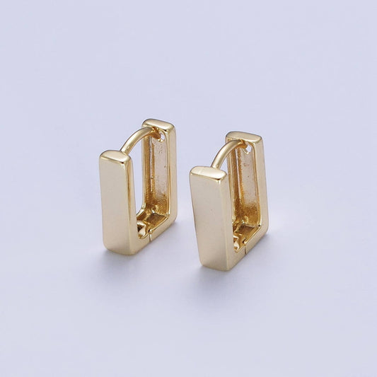 Square Hoop Earrings